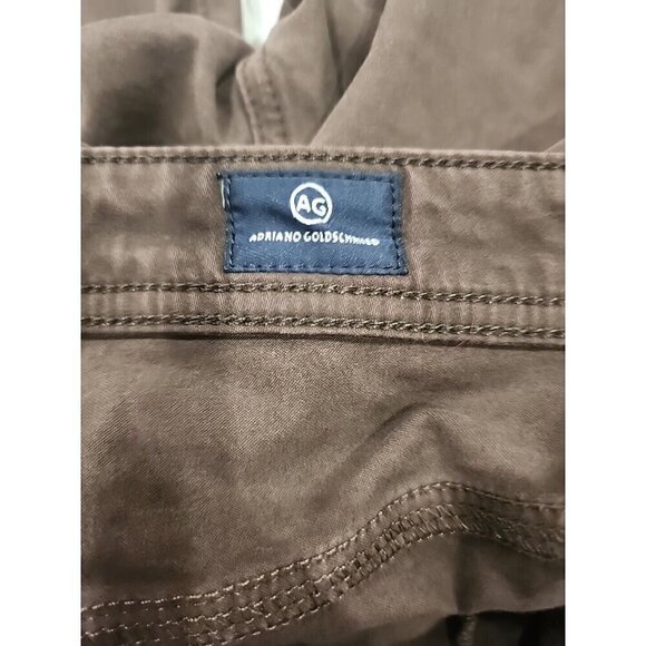 Adriano Goldschmied Jeans Brown Mid-rise The Graduate Tailored Leg Men's 32x32 - Picture 5 of 8